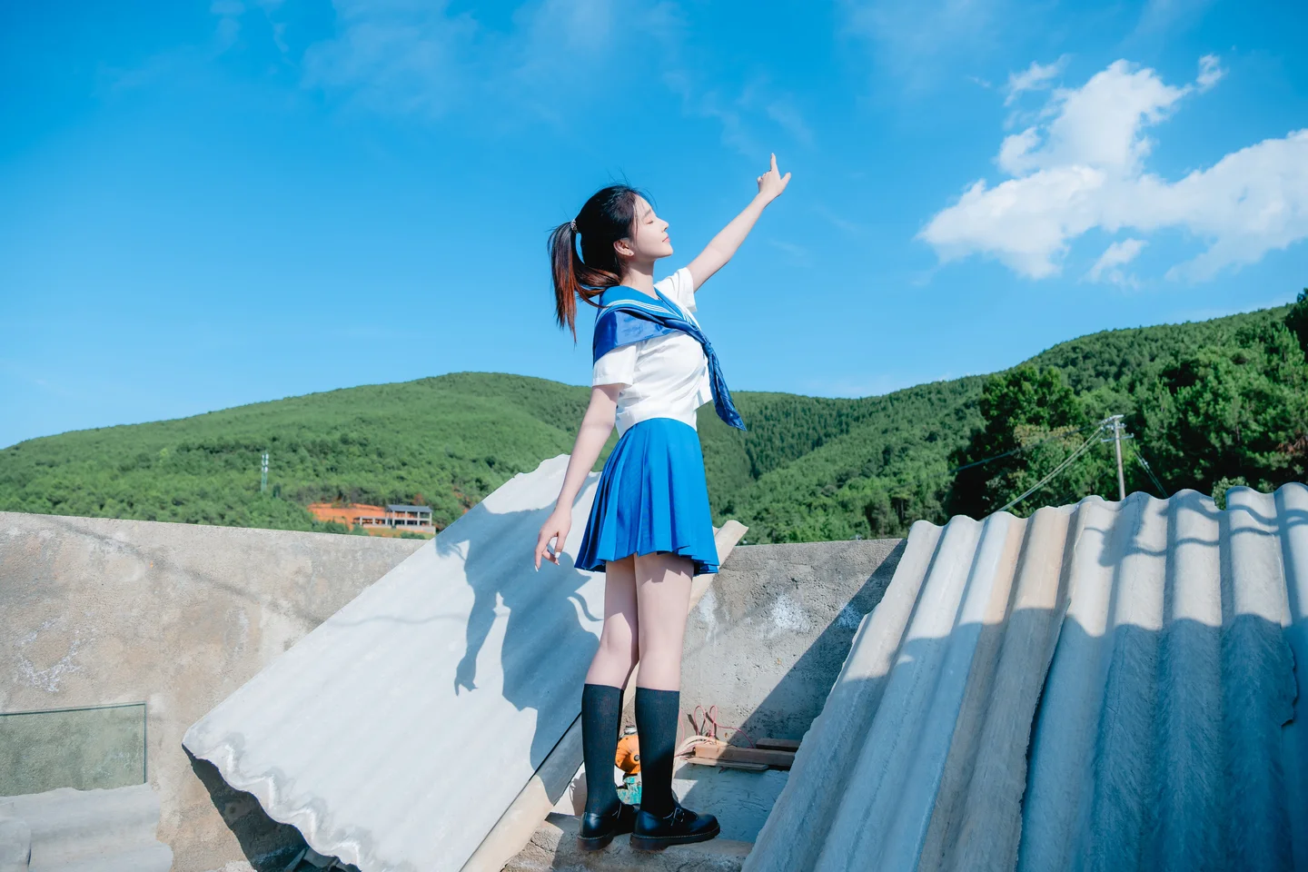 年年 - 泡沫之夏JK [78P-385MB] tg@simisebaisi 【丝足阁】068.webp